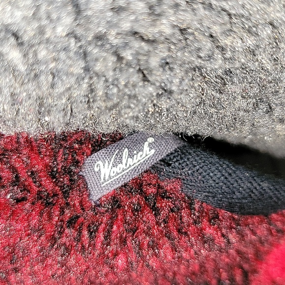 Woolrich | Buffalo Plaid Sherpa Pullover | XL/XXL - Picture 5 of 7
